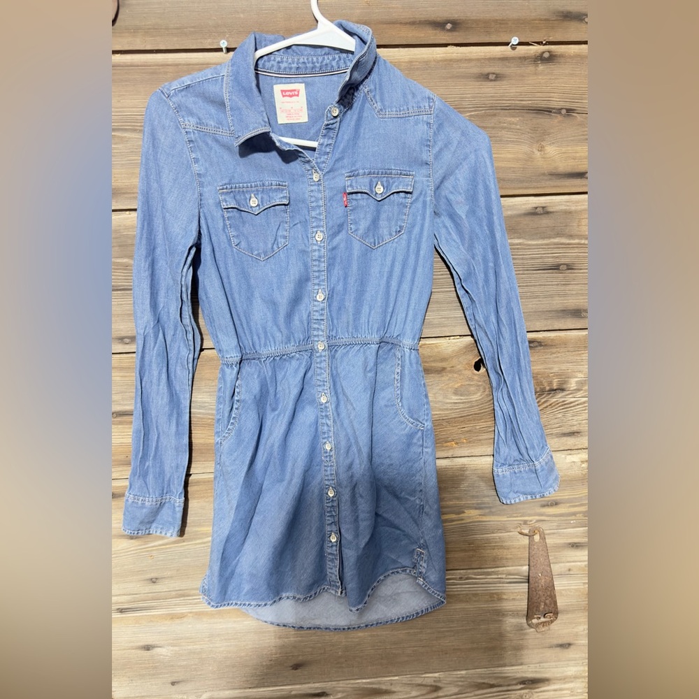 Levi’s western shirt dress